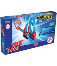 Imagine Pista de masini Race 360 blue cu masinuta