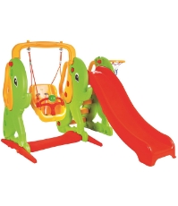 Imagine Centru de joaca Elephant Slide and Swing Set