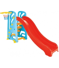 Imagine Tobogan Wavy Slide cu cos baschet