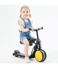 Imagine Bicicleta, tricicleta si trotineta All Ride 4 in 1 yellow