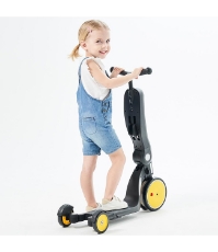 Imagine Bicicleta, tricicleta si trotineta All Ride 4 in 1 yellow