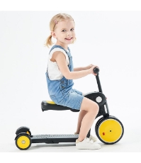 Imagine Bicicleta, tricicleta si trotineta All Ride 4 in 1 yellow