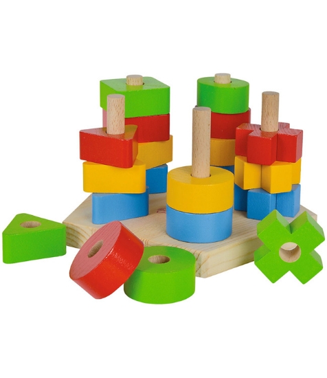 Imagine Jucarie din lemn Stacking Toy