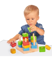 Imagine Jucarie din lemn Stacking Toy