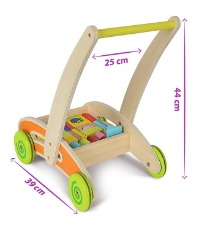 Imagine Carucior Activity Walker cu 35 cuburi