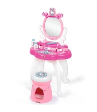 Imagine Jucarie Masuta de machiaj Hello Kitty Hairdresser 2 in 1