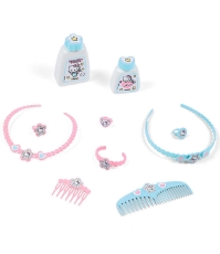 Imagine Jucarie Masuta de machiaj Hello Kitty Hairdresser 2 in 1