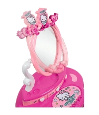 Imagine Jucarie Masuta de machiaj Hello Kitty Hairdresser 2 in 1