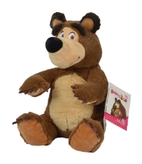 Imagine Jucarie de plus Masha and the Bear, Bean Bag Bear 20 cm