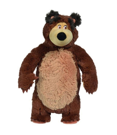 Imagine Jucarie de plus Masha and the Bear, Bean Bag Bear 40 cm