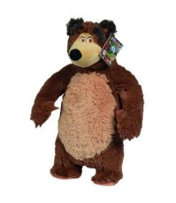 Imagine Jucarie de plus Masha and the Bear, Bean Bag Bear 40 cm