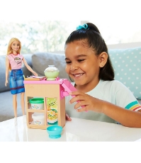 Imagine Set Barbie Cooking and Baking Pregateste noodles cu papusa si accesorii