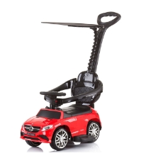 Imagine Masinuta de impins Mercedes AMG GLE 63 Coupe red cu maner si copertina
