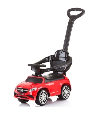 Imagine Masinuta de impins Mercedes AMG GLE 63 Coupe red cu maner si copertina