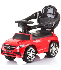 Imagine Masinuta de impins Mercedes AMG GLE 63 Coupe red cu maner si copertina