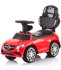 Imagine Masinuta de impins Mercedes AMG GLE 63 Coupe red cu maner si copertina