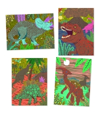 Imagine Joc creativ de razuit Dinozauri