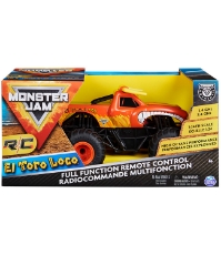 Imagine Masinuta Monster Jam Rc El Toro Loco scara 1:24