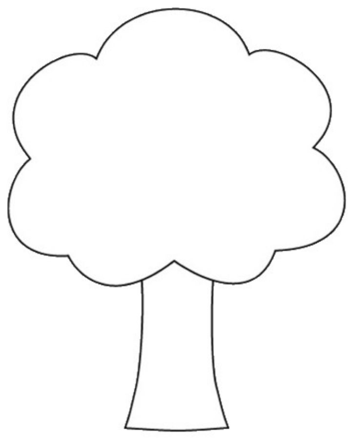 Copacei colorati - Activitati 2-3 ani