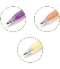 Imagine Set fluo roll-gel, 6 culori combinate