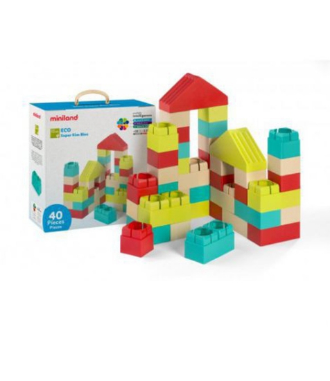 Imagine Joc de construit Eco Kim Blocks 40 piese
