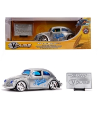 Imagine Masina metalica Vw Beetle 1959 scara 1 la 24