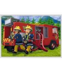 Imagine Puzzle Trefl 10 in 1 Pompierul Sam - Salvarile Pompierului Sam