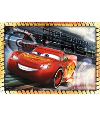 Imagine Puzzle 4 in 1 Cars - pe Locuri, Fiti Fata, Start