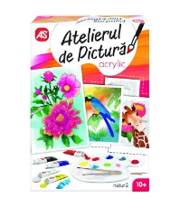 Imagine Atelier de pictura acrylic Mini Natura