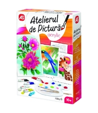 Imagine Atelier de pictura acrylic Mini Natura