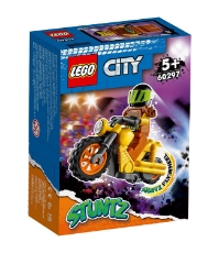 Imagine Lego City motocicleta de Cascadorie pentru Impact 60297