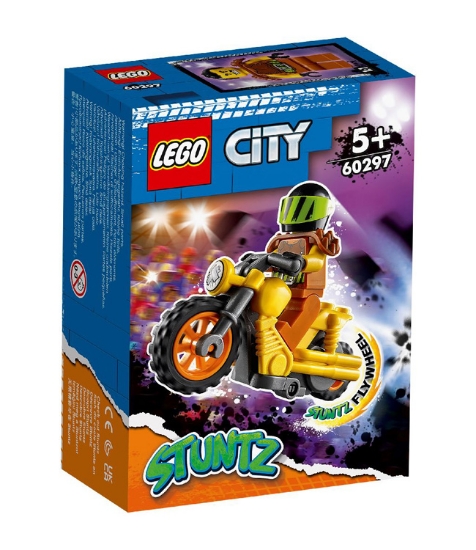 Imagine Lego City motocicleta de Cascadorie pentru Impact 60297