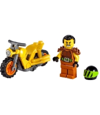 Imagine Lego City motocicleta de Cascadorie pentru Impact 60297