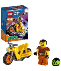 Imagine Lego City motocicleta de Cascadorie pentru Impact 60297