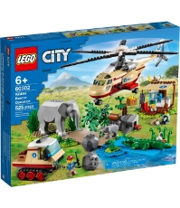 Imagine Lego City Operatiune de salvare a animalelor salbatice 60302