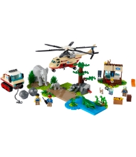 Imagine Lego City Operatiune de salvare a animalelor salbatice 60302