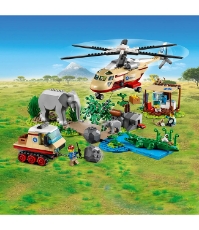 Imagine Lego City Operatiune de salvare a animalelor salbatice 60302