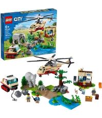 Imagine Lego City Operatiune de salvare a animalelor salbatice 60302