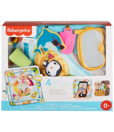 Imagine Fisher Price covoras cu activitati