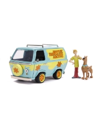 Imagine Scooby Doo Mystery Van set format din dubita metalica scara 1:24 si 2 figurine Scooby Doo si Shaggy