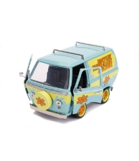 Imagine Scooby Doo Mystery Van set format din dubita metalica scara 1:24 si 2 figurine Scooby Doo si Shaggy