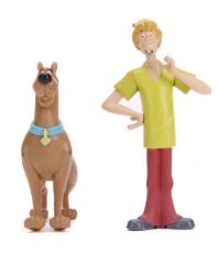 Imagine Scooby Doo Mystery Van set format din dubita metalica scara 1:24 si 2 figurine Scooby Doo si Shaggy