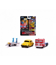 Imagine Transformers set 3 nano masinute metalice 4 cm
