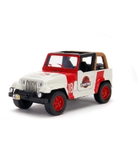 Imagine Jurassik Park masinuta metalica Jeep Wrangler scara 1:32