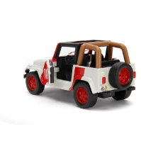 Imagine Jurassik Park masinuta metalica Jeep Wrangler scara 1:32