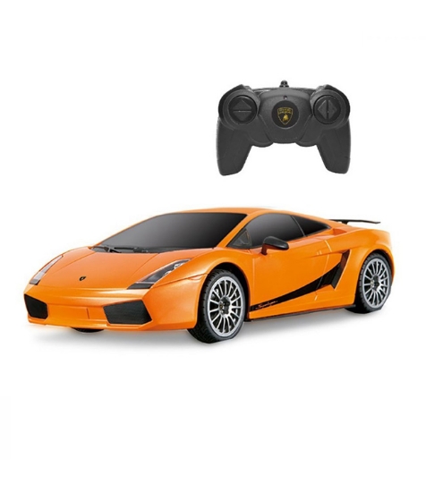 Imagine Masina cu telecomanda Lamborghini portocaliu cu scara 1 la 24