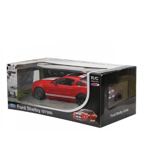 Imagine Masina cu telecomanda Ford Shelby GT500 rosu cu scara 1 la 14