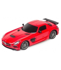 Imagine Masina cu telecomanda Mercedes-Benz SLS  AMG rosu cu scara 1 la 18