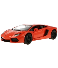 Imagine Masinuta metalica Lamborghini Aventador Lp700 portocaliu scara 1 la 18