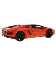 Imagine Masinuta metalica Lamborghini Aventador Lp700 portocaliu scara 1 la 18